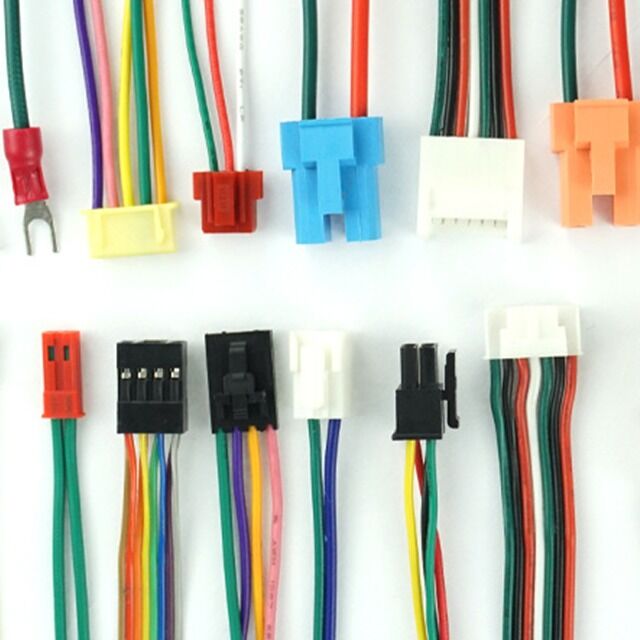 Arnês de fio personalizado com cabo de enchufe JST em comprimento personalizado e opções de múltiplos conectores Certificado ISO9001