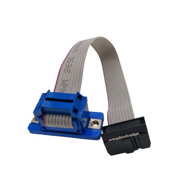 Cabo Flat Ribbon D-SUB DB9 para IDC com Conector Banhado a Ouro e Passo de 2.54MM para Aplicações de Comprimento Personalizável