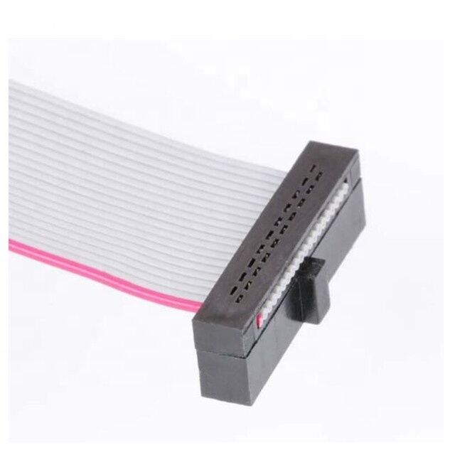 1.27mm Pitch 30AWG Conector IDC Revestido em Ouro Flexível Flat Ribbon Cable para Eletrônica