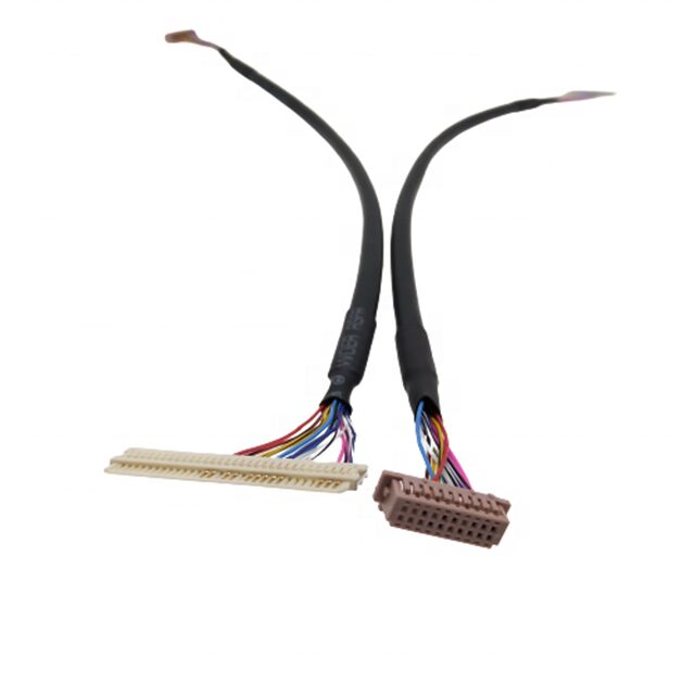 General LCD LVDS Screen Cable JAE FI-x30 30Pin to Hirose 20Pin DF13  Twisted 20276 Shield Wire for Driver Board