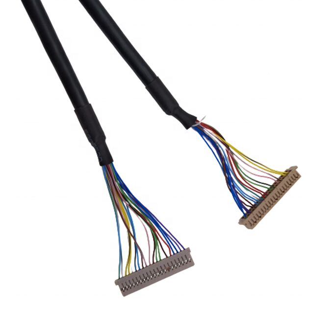 Arneses de arame e montagem de cabos micro-coaxial