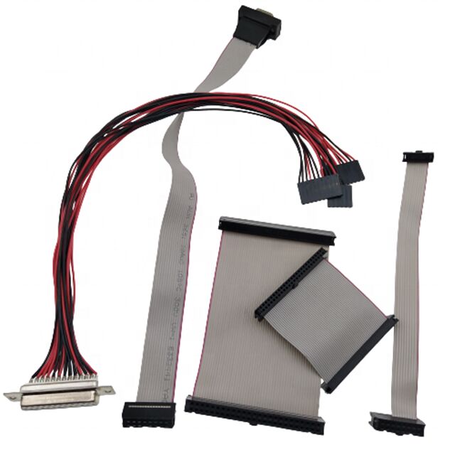 Arneses de arame e montagem de cabos micro-coaxial