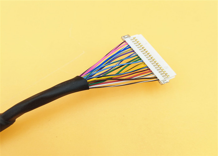 20 cabo da exposição do Pin  DF19G-20S-1C BLD2-20 1.0mm Lvds 2 a Pin Jst Sh1.0 das fileiras 2*10