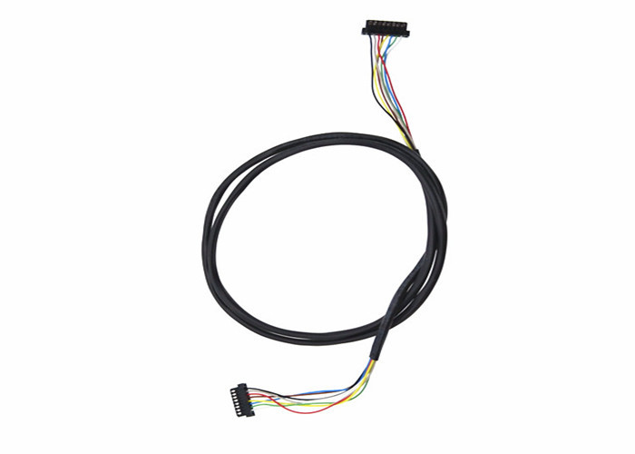 Calibre de diâmetro de fios do conector UL10064 32 do passo das cablagens 0.8mm de  DF52-8P-0.8C auto