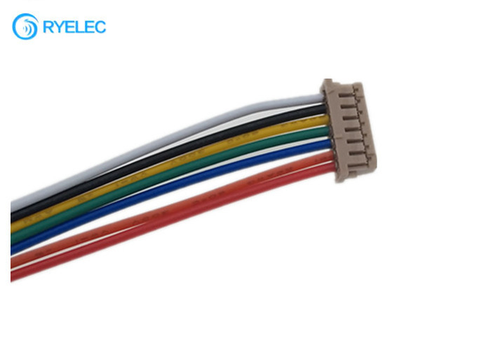 chicote de fios feito sob encomenda de 1 * 7 Pin Du Pont ao cabo do adaptador da telemetria de  DF13 para APM 2,5