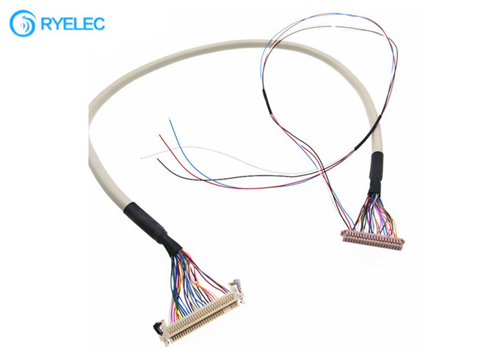JAE FI-X30HL travou o tipo 30PIN ao cabo de  DF13 40pin Lvds para o vídeo conduzido da tevê do painel