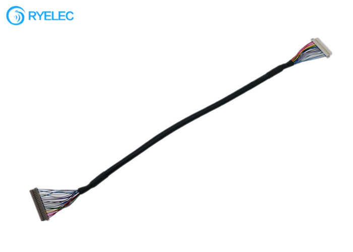 passo DF14 de 20pin 1.0mm ao cabo do conector LVDS de DF19  para a máquina de descascamento com UL20276