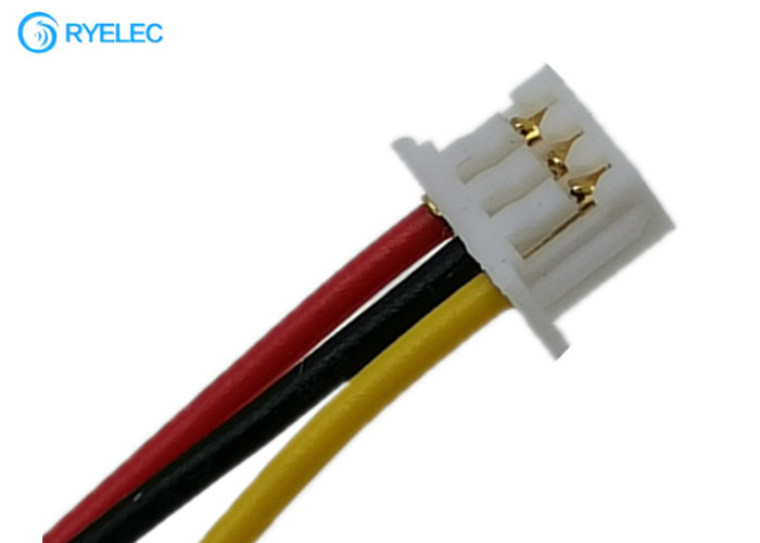 Soquete da montagem do painel do parafuso do áudio do costume 3.5mm ao chicote de fios do fio de Molex Picoblade 3pin 51021