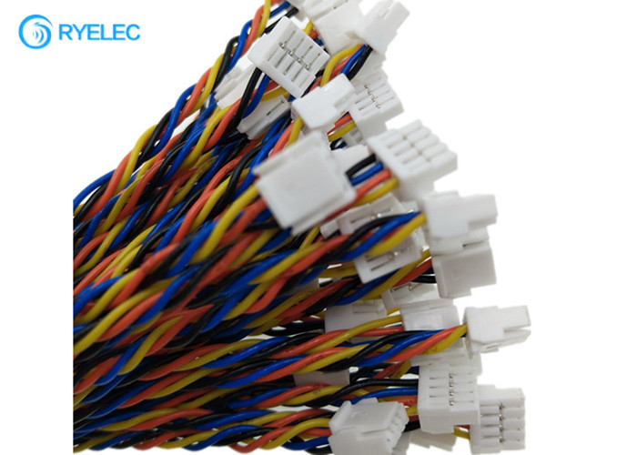 ZHR1.5 JST 6PIN ao terminal do fio torcido eletrônico do conector de JST-GH 4P para a cabeça de cópia da impressora
