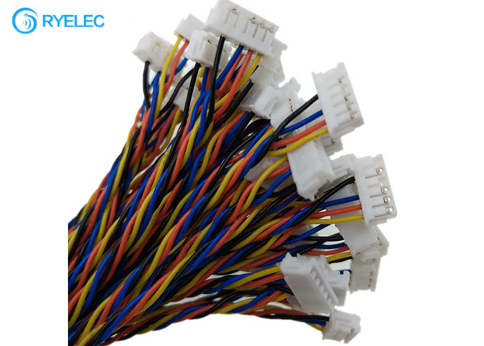 ZHR1.5 JST 6PIN ao terminal do fio torcido eletrônico do conector de JST-GH 4P para a cabeça de cópia da impressora