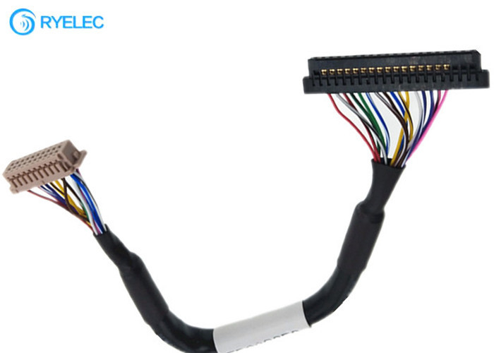 Pares torcidos 20pin JAE FI-S20S ao cabo de 20P horas DF13-20DS-1.25C 1.25MM LVDS LCD para o monitor