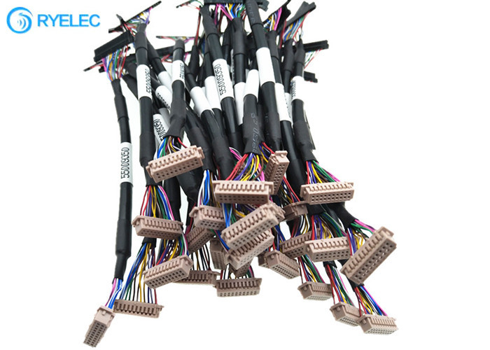 Pares torcidos 20pin JAE FI-S20S ao cabo de 20P horas DF13-20DS-1.25C 1.25MM LVDS LCD para o monitor