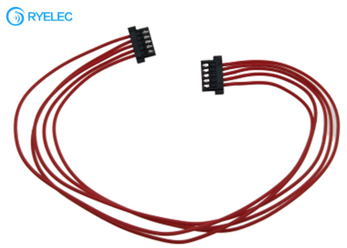 DF52-5P-0.8C  DF52-2832PCF frisou 5 o chicote de fios do fio do cabo 32AWG de  do conector de Pin
