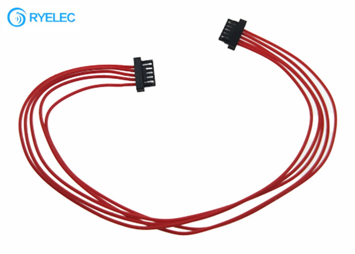 DF52-5P-0.8C  DF52-2832PCF frisou 5 o chicote de fios do fio do cabo 32AWG de  do conector de Pin