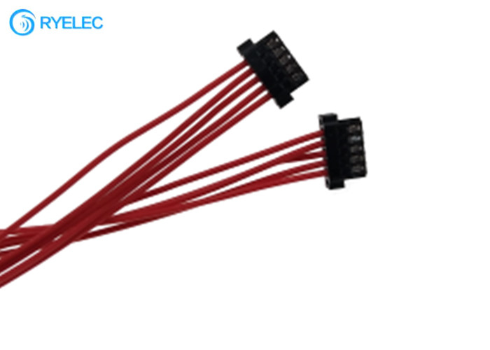 DF52-5P-0.8C  DF52-2832PCF frisou 5 o chicote de fios do fio do cabo 32AWG de  do conector de Pin