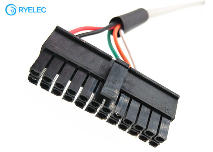 Homem ODB2 a Molex Microfit 3,0 43025-2400 com cabo de extensão diagnóstico do auto carro do PVC
