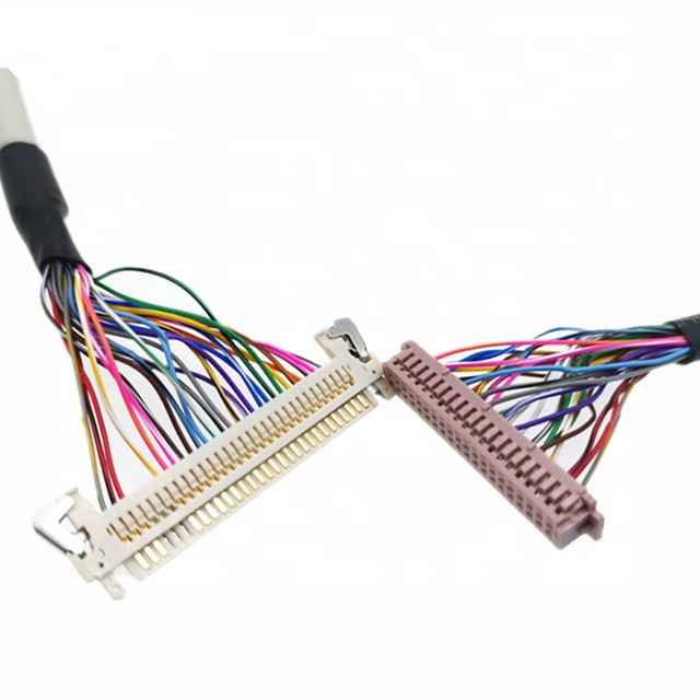 30pin Jae Fi-X30hl ao cabo de Lvds do protetor 30v de 40pin horas Df13-40p 20276 para o painel do painel LCD