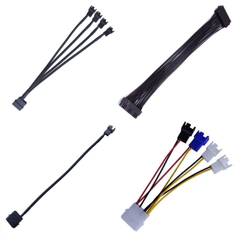 Pcie 8 Pin Female To Dual 8pin Sleeved o cabo distribuidor de corrente protegido de Pcie GPU Minig
