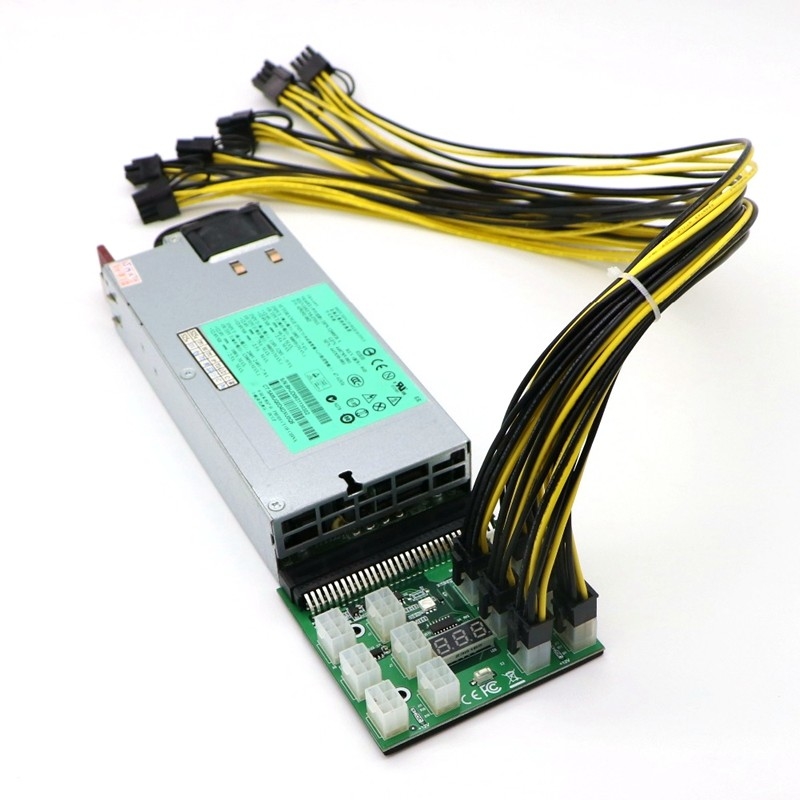 HOMEM de 16AWG 6PIN ao cabo distribuidor de corrente do Pci E do HOMEM 8PIN para a placa gráfica